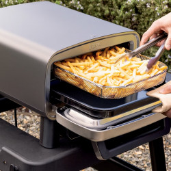 Ηλεκτρικός φούρνος για πίτσα 5 σε 1 Ninja Artisan MO201EU, 1760 W, 30x30 εκ., 5 λειτουργίες, οθόνη αφής, 32-370 °C, γκρι