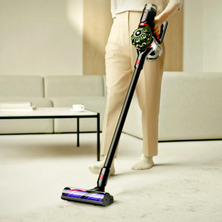 Κάθετη σκούπα Dyson V8 Cyclone SV55 MAGn/Bk 226587-01, 150AW, 0,54 l, 3 λειτουργίες, Χωρίς απώλεια ισχύος, Υγιεινή εκκένωση, Πλήρως σφραγισμένη φίλτρανση, Μαύρο/μαγνήσιο