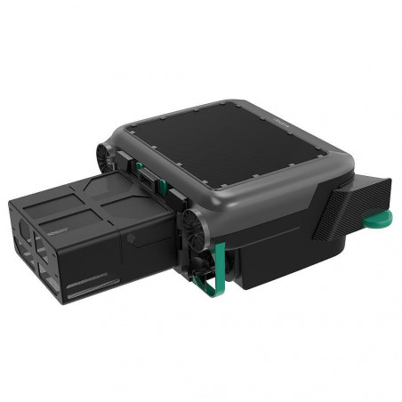 Ηλιακός / DC σκιμερ για τον καθαρισμό της επιφάνειας του νερού σε πισίνες LOTUS, Έως 10 ώρες, 3 κινητήρες, 6 λίτρα, IPX8, Μαύρο