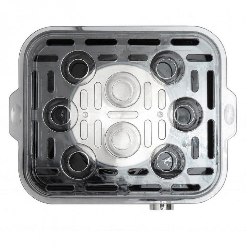 Αυγοβραστήρας Elite EBS-8-1246, 500 W, για 8 αυγά, χρονοδιακόπτης με 3 λειτουργίες, ηχητική ειδοποίηση, ανοξείδωτο