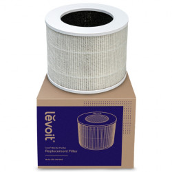 Ανταλλακτικό φίλτρο για τον καθαριστή αέρα Levoit Core Mini, 1 τεμ., τριπλή φιλτράρισμα, HEPA, Λευκό