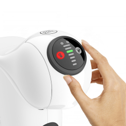 Μηχανή εσπρέσο Krups KP243110 NDG GENIO S WHITE, 1500 W, 15 bar, 0,8 λίτρα, Συμβατή με κάψουλες NESCAFÉ® Dolce Gusto®, LED, λειτουργία XL, Λευκό