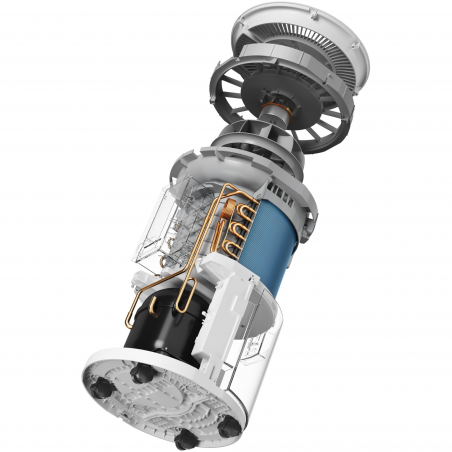 Απορροφητής υγρασίας Xiaomi Smart Dehumidifier Lite BHR8374EU, 250 W, 25 m², 13 l/ημέρα, 140 m³/ώρα, σωλήνας αποστράγγισης, Wi-Fi, R290, 5 °C-35 °C, 3 λειτουργίες, χρονοδιακόπτης, λευκό