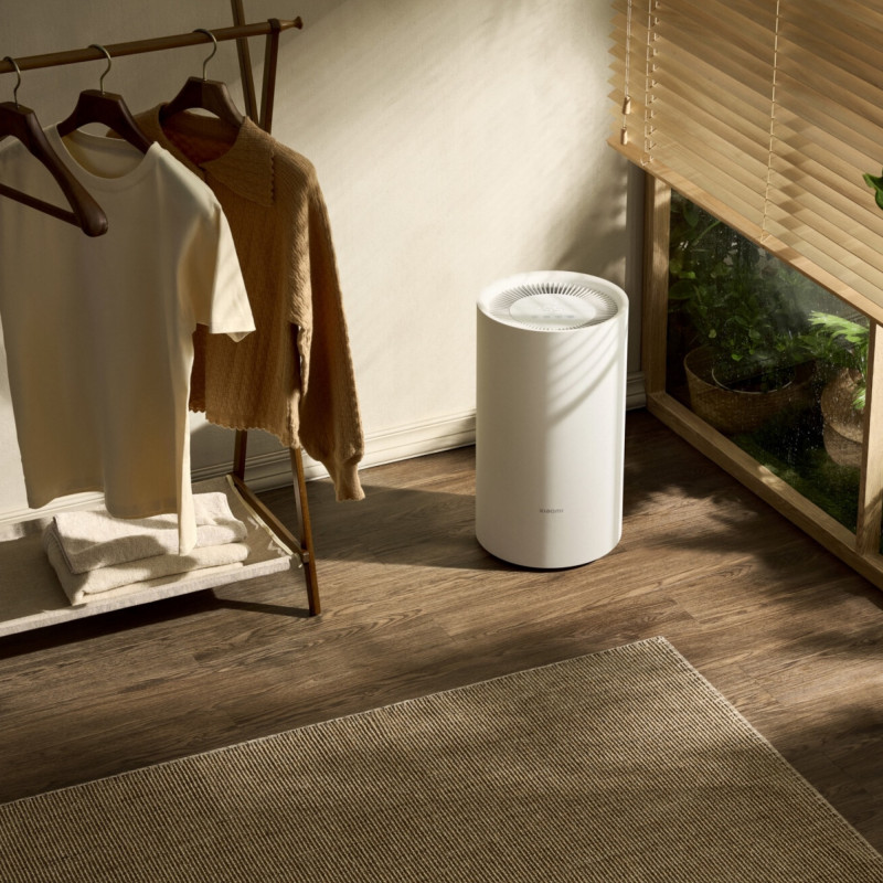 Απορροφητής υγρασίας Xiaomi Smart Dehumidifier Lite BHR8374EU, 250 W, 25 m², 13 l/ημέρα, 140 m³/ώρα, σωλήνας αποστράγγισης, Wi-Fi, R290, 5 °C-35 °C, 3 λειτουργίες, χρονοδιακόπτης, λευκό