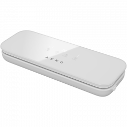 Συσκευή κενού για τρόφιμα AENO AVS0004W, 70 kPa, 4 λειτουργίες, Πλάτος σακούλας έως 30 cm, Αυτόματη λειτουργία, Stop, LED, Λευκό