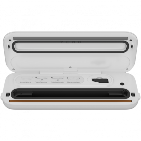 Συσκευή κενού για τρόφιμα AENO AVS0004W, 70 kPa, 4 λειτουργίες, Πλάτος σακούλας έως 30 cm, Αυτόματη λειτουργία, Stop, LED, Λευκό