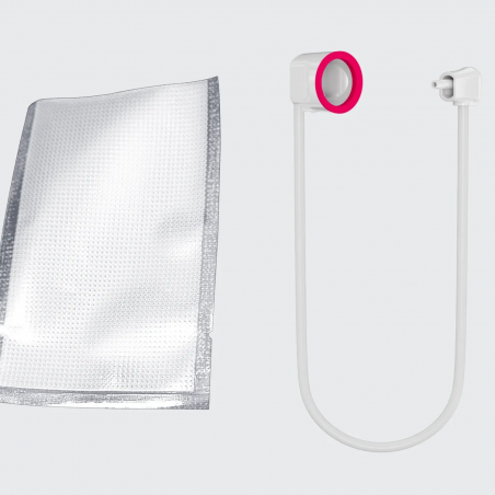 Συσκευή κενού για τρόφιμα AENO AVS0004W, 70 kPa, 4 λειτουργίες, Πλάτος σακούλας έως 30 cm, Αυτόματη λειτουργία, Stop, LED, Λευκό