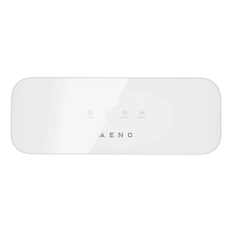 Συσκευή κενού για τρόφιμα AENO AVS0004W, 70 kPa, 4 λειτουργίες, Πλάτος σακούλας έως 30 cm, Αυτόματη λειτουργία, Stop, LED, Λευκό