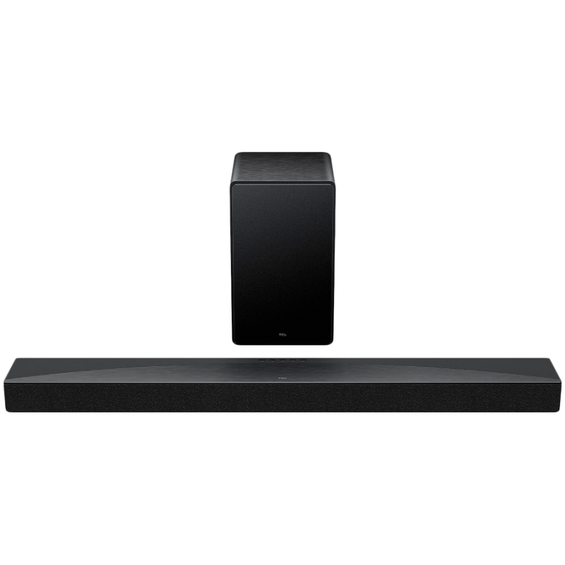 Soundbar TCL Q65HE, 580 W, 123,5 cm, Dolby Atmos & DTS-X, σειρά Q, Wi-Fi, LED, ασύρματη, Μαύρο