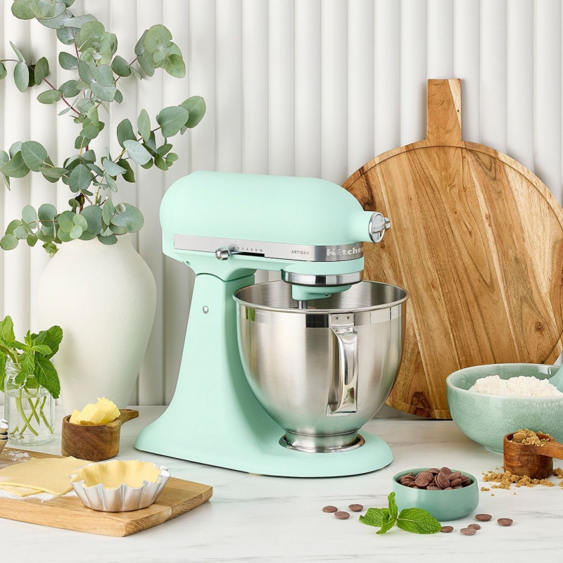 Μίξερ KitchenAid Artisan Spearmint (Χρώμα της Χρονιάς 2026) 5KSM195PSESD, 300 W, 4,7 λίτρα, ανοξείδωτο, Μέντα