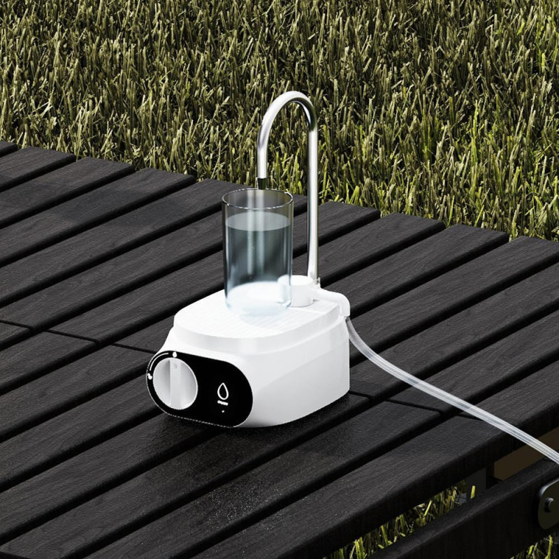 Αυτόματη κανάτα καθαρισμού νερού Elixir UP, 1,7 λίτρα, 2 λειτουργίες, σύνθετο φίλτρο Nano με στρώμα άνθρακα, εξαλείφει βακτήρια και ιούς, λευκό