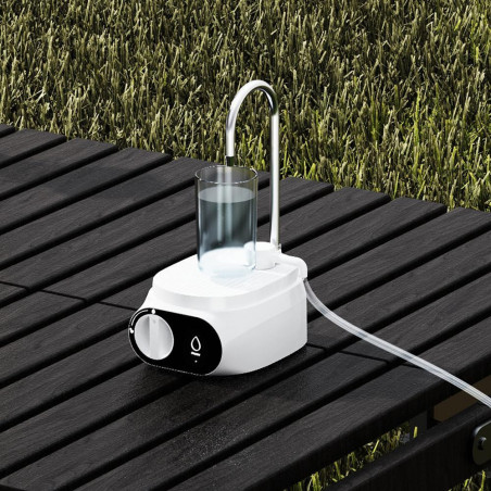 Αυτόματη κανάτα καθαρισμού νερού Elixir UP, 1,7 λίτρα, 2 λειτουργίες, σύνθετο φίλτρο Nano με στρώμα άνθρακα, εξαλείφει βακτήρια και ιούς, λευκό