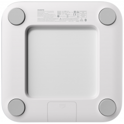 Ψηφιακή έξυπνη ζυγαριά Xiaomi Body Composition Scale S400, έως 150 κιλά, Bluetooth, μέτρηση καρδιακού ρυθμού, λειτουργία για μωρά, λευκό/γκρι