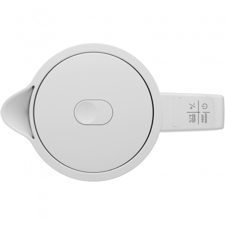 Ηλεκτρικός βραστήρας AENO AEK0005, 2200 W, 1,7 λίτρα, 40-100 °C, βάση 360°, STRIX, οθόνη LED, φίλτρο, λευκό