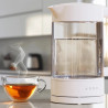 Ηλεκτρικός βραστήρας AENO AEK0005, 2200 W, 1,7 λίτρα, 40-100 °C, βάση 360°, STRIX, οθόνη LED, φίλτρο, λευκό