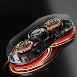 Ρομπότ καθαρισμού παραθύρων HUTT DDC55 Pro, 5400 Pa, 150 μ², αισθητήρες AI, έξυπνος αλγόριθμος, λευκό