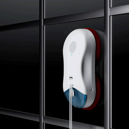 Ρομπότ καθαρισμού παραθύρων HUTT DDC55 Pro, 5400 Pa, 150 μ², αισθητήρες AI, έξυπνος αλγόριθμος, λευκό