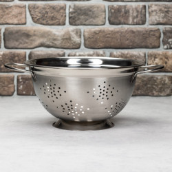 Σουρωτήρι με λαβές Kinghoff KH 1238, 28 εκ., από ανοξείδωτο ατσάλι