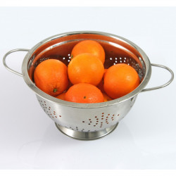 Σουρωτήρι με λαβές Kinghoff KH 1238, 28 εκ., από ανοξείδωτο ατσάλι