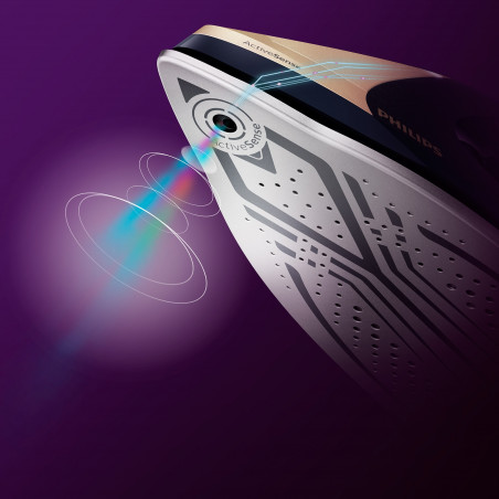 Ατμογεννήτρια Philips PerfectCare 9000 PSG9050/20, 3100 W, 1,8 λίτρα, 9 bar, 190 g/λεπτό, 750 g ατμοκρούση, AI + κάμερα, SteamGlide Elite, Μαύρο