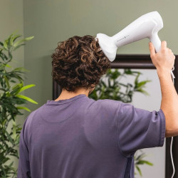 Στεγνωτήρας μαλλιών Remington Power Dry Ionic D3199, 2200 W, 2 ταχύτητες, 3 θερμοκρασίες, ιονισμός, λευκό