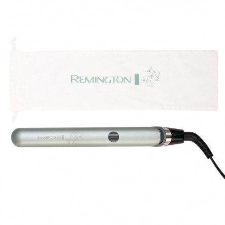 Σίδερο μαλλιών Remington Botanicals S5860, 150-230 °C, 10 ρυθμίσεις θερμοκρασίας, BotaniCare, Advanced Ceramic, Πλάκες με εκχύλισμα μικροβαλσαμών, Πράσινο