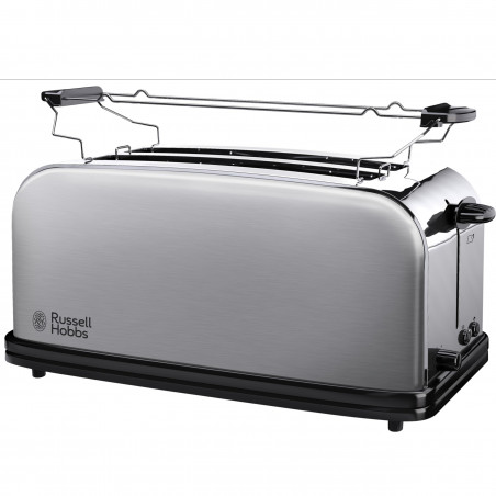 Τοστιέρα Russell Hobbs Adventure Oxford 21396-56, 1200 W, 2 φέτες, 1 θύρα, 6 επίπεδα ψησίματος, Δίσκος για ψίχουλα, Ανοξείδωτο