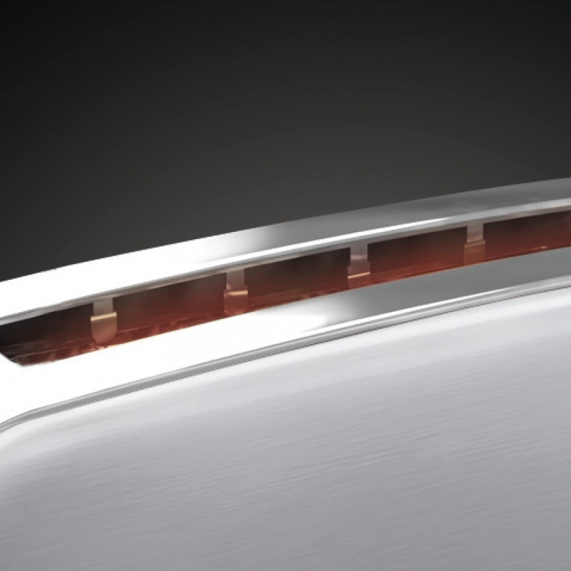 Τοστιέρα Russell Hobbs Adventure Oxford 21396-56, 1200 W, 2 φέτες, 1 θύρα, 6 επίπεδα ψησίματος, Δίσκος για ψίχουλα, Ανοξείδωτο