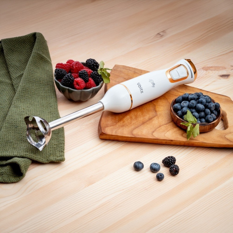 Ραβδομπλέντερ Oliver Voltz Daisy OV51112W, 800W, 2 ταχύτητες, ατσάλινη μύτη, λευκό