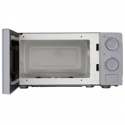 Φούρνος μικροκυμάτων Kumtel HM-21, 600 W, 17 λίτρα, 6 επίπεδα, χρονοδιακόπτης, απόψυξη, γκρι