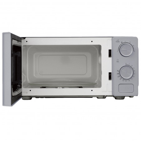 Φούρνος μικροκυμάτων Kumtel HM-21, 600 W, 17 λίτρα, 6 επίπεδα, χρονοδιακόπτης, απόψυξη, γκρι