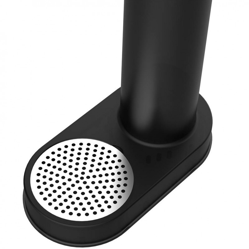 Μηχανή σόδας Philips GoZero ADD4902BK/10, 1 λίτρο, Ρύθμιση ανθρακικού, Χειροκίνητη, Βαλβίδα ασφαλείας, Σώμα από ανοξείδωτο ατσάλι, Μαύρο