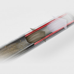 Κάθετη ηλεκτρική σκούπα Dyson PencilVac Fluffycones 492689-01, 55 AW, 30 λεπτά, 80 ml, 140000 Hyperdymium™, Εξαιρετικά λεπτή σχεδίαση, Φωτισμός LED, Μαύρο