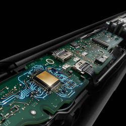 Σίδερο μαλλιών Dyson HT01 Airstrait RdVe/Gd 596931-01, 1600 W, μέγ. 140 °C, ιονισμός, 6 επίπεδα θερμοκρασίας, φιλικό προς τα μαλλιά, επένδυση χαλκού, οθόνη LCD, κόκκινο βελούδο/χρυσό