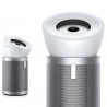 Καθαριστής αέρα Dyson Purifier Big+Quiet Formaldehyde BP02 304511-01 Λευκό/Ασημί, 50 W, 100 m², 90 l/s, 10 ταχύτητες, 2 ρεύματα αέρα, οθόνη LCD, αθόρυβη λειτουργία, Λευκό/Ασημί