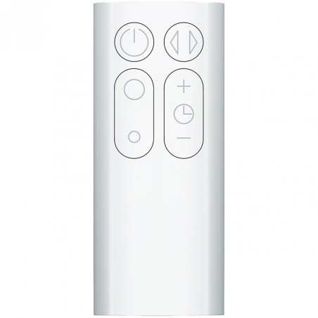 Ανεμιστήρας Dyson Cool™ AM07 300912-01, 56 W, 500 l/s, 10 ταχύτητες, Air Multiplier™, ταλάντωση 70°, χρονοδιακόπτης, λευκό/ασημί