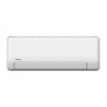 Κλιματιστικό με inverter Midea All Easy Pro Nordic MSEPBU-09HRFN8-QRD6GW/MOX330-09HRFN8QRD6G, 9000 BTU, 25 τ.μ., Α+++, Wi-Fi, ECO, HEPA, θέρμανση από 8 °C, Golden Fin, Λευκό