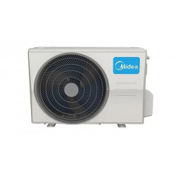Κλιματιστικό με inverter Midea All Easy Pro Nordic MSEPBU-09HRFN8-QRD6GW/MOX330-09HRFN8QRD6G, 9000 BTU, 25 τ.μ., Α+++, Wi-Fi, ECO, HEPA, θέρμανση από 8 °C, Golden Fin, Λευκό
