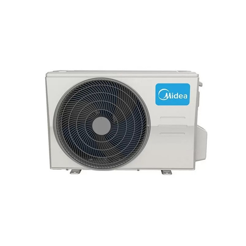 Κλιματιστικό με inverter Midea All Easy Pro Nordic MSEPCU-18HRFN8-IE/MOX430-18HFN8-IE, 18.000 BTU, 45 τ.μ., Α+++, Wi-Fi, ECO, HEPA, θέρμανση από 8 °C, Golden Fin, Λευκό