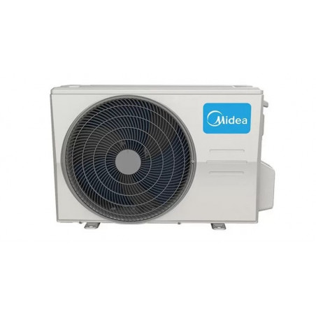 Κλιματιστικό με inverter Midea All Easy Pro Nordic MSEPCU-18HRFN8-IE/MOX430-18HFN8-IE, 18.000 BTU, 45 τ.μ., Α+++, Wi-Fi, ECO, HEPA, θέρμανση από 8 °C, Golden Fin, Λευκό