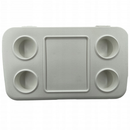 Ψυγείο με ρόδες Atlantic 1008728, 45 λίτρα, Ψύξη, Παθητική, 4 θήκες για ποτήρια, Μπλε