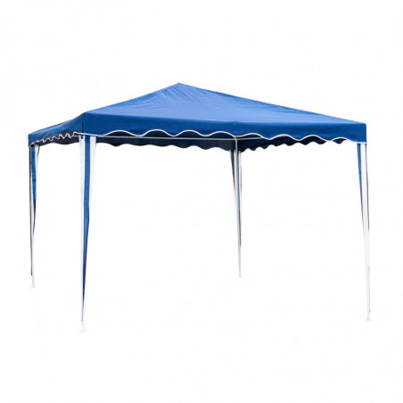 Σκηνή Muhler G1015 300x300x250 εκ., Μεταλλικός σκελετός, Μπλε