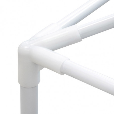 Σκηνή Muhler G1015 300x300x250 εκ., Μεταλλικός σκελετός, Μπλε