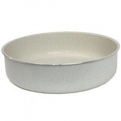 Ταψί Oliver Voltz OV51222E28, 28x8 εκ., Αλουμίνιο, Επίστρωση μαρμάρου, Χωρίς PFOA, Κρεμ χρώμα