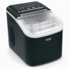 Παγομηχανή Oliver Voltz OV51447E, 120 W, 0,8 λίτρα, 12 κιλά/24 ώρες, R600a, Αυτοκαθαρισμός, Έλεγχος μέσω οθόνης αφής, Μαύρο