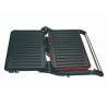 Τοστιέρα Panini Oliver Voltz OV51442R, 1000 W, Αντικολλητικές πλάκες, Άνοιγμα 180°, Δίσκος συλλογής λίπους, Κόκκινο