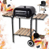 Προϊόν με ανοιχτή συσκευασία: Royalty Line RL-AF3.1 Healthy Cooker, 1400W, 3 λίτρα, 5 μερίδες, Ζεστός αέρας, Μαύρο