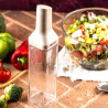 Γυάλινη φιάλη για σάλτσες Kinghoff KH 2004, 500 ml, Δοσομετρητής, Στεγανό κλείσιμο, Μπεζ