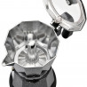 Ηλεκτρική κουβανέζικη καφετιέρα Klausberg KB 7998, 500 W, 6 φλιτζάνια, Ενσωματωμένη θερμαντική αντίσταση, Βαλβίδα ασφαλείας, Μαύρο