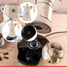 Ηλεκτρική κουβανέζικη καφετιέρα Klausberg KB 7999, 500 W, 6 φλιτζάνια, ενσωματωμένη θερμαντική αντίσταση, βαλβίδα ασφαλείας, Μπεζ